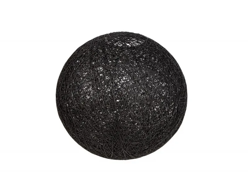 Lampe suspendue 45cm design "COCOON"  coloris noir