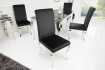 Lot de 2 Chaises de salle à manger design baroque coloris noir Lot de 2 Chaises de salle à manger design baroque coloris noir