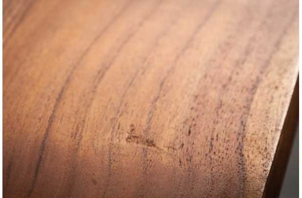 Table à manger design scandinave de 200 cm coloris naturel en bois massif