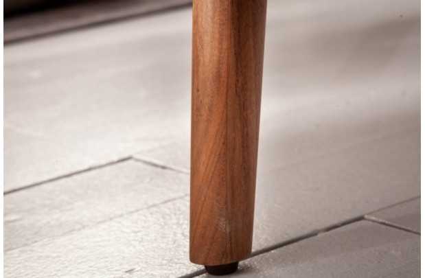 Table à manger design scandinave de 200 cm coloris naturel en bois massif