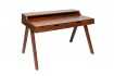 Bureau design en bois massif de 120cm coloris naturel