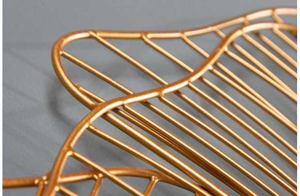 Décoration murale ginkgo 90cm coloris Or