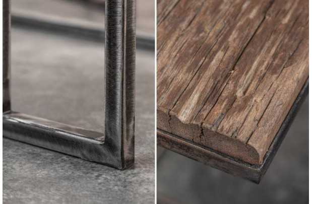 Table d'appoint Barracuda set de 2 bois recyclé