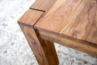 Table basse carrée 60 cm en bois massif