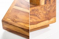 Table basse en bois massif de 45cm coloris naturel