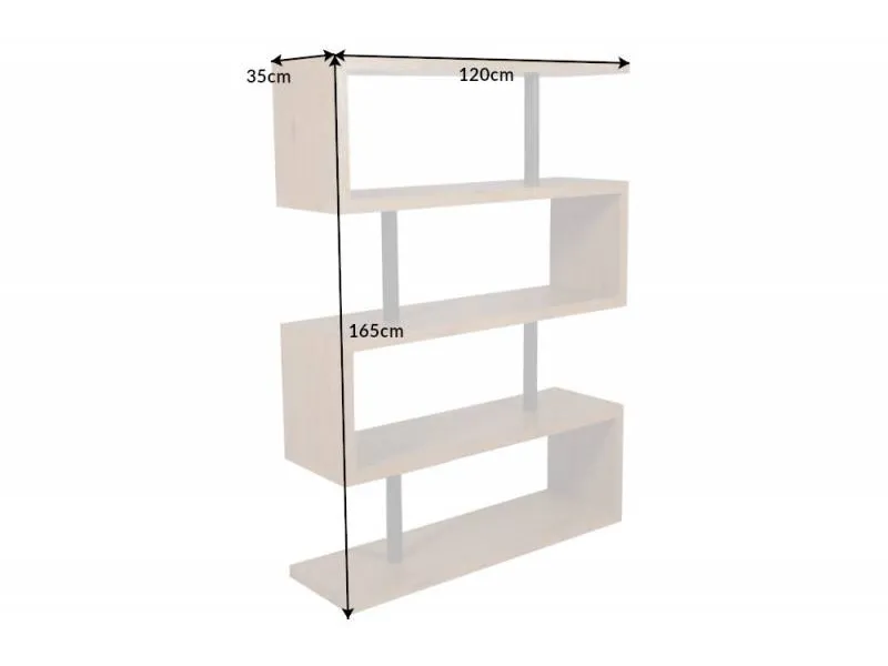 Meuble de rangement Chêne 165cm coloris naturel