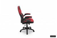 Fauteuil de Bureau Ergonomique, avec accoudoirs réglables et Tissu en Maille, idéale comme Chaise de Joueur coloris Rouge