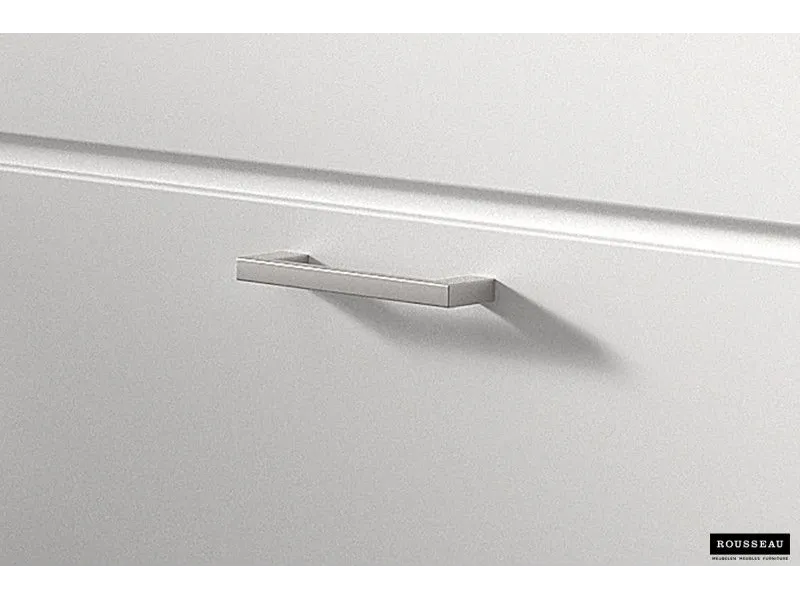 Meuble rangement chaussures, 4 compartiments, coloris blanc