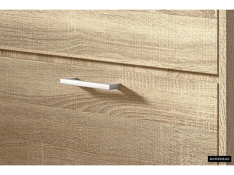 Meuble rangement chaussures, 4 compartiments, coloris bois