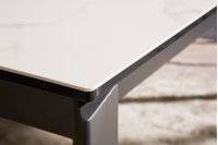 copy of Table à manger extensible en céramique 180-240cm aspect marbre