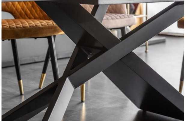 Table à manger extensible 180-220-260cm céramique aspect marbre